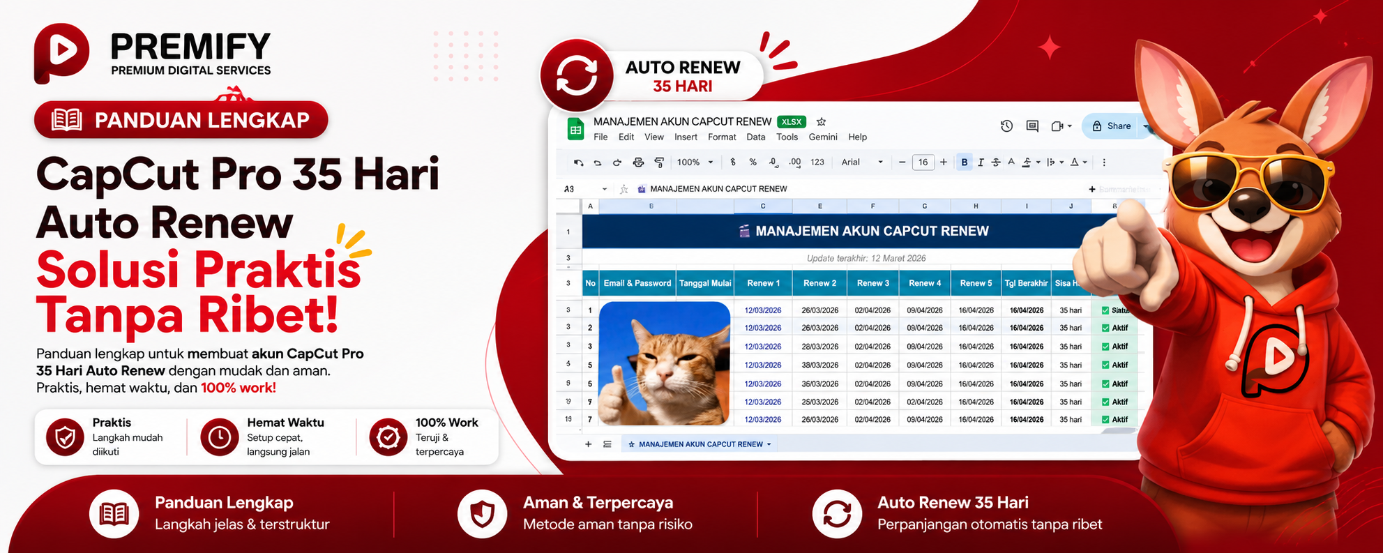 CapCut Pro 35 Hari Auto Renew – Solusi Praktis Tanpa Ribet!